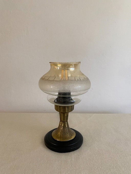 Vintage Proletar Prilep Joegoslavische tafellamp, jaren 70 – tafellampen, Glass