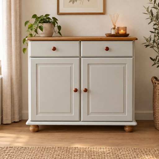 Landhausstil Holzschrank / Sideboard Aufgearbeitet