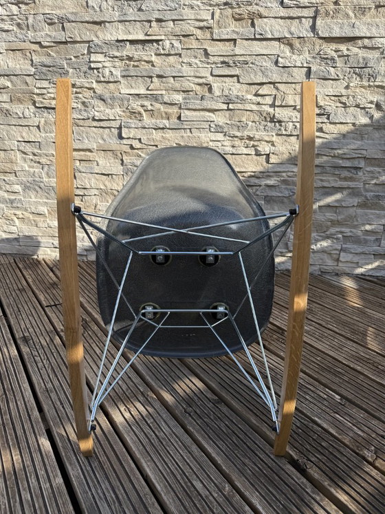 Eames Herman Miller Rocking Chair US 60s No Vitra – Swivel chairs, Fiberglass (photo 9 of 13)