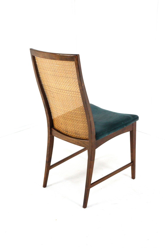 Image 1 of Ensemble de 6 chaises de salle à manger vintage 'Medebach'.