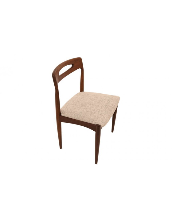 Image 1 of Sedie in teak disegnate da Johannes Andersen per Uldum Møbelfabrik, Danimarca, 1960.