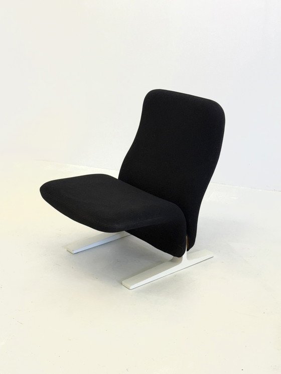 Image 1 of Artifort Concorde F780 sessel schwarz von Pierre Paulin