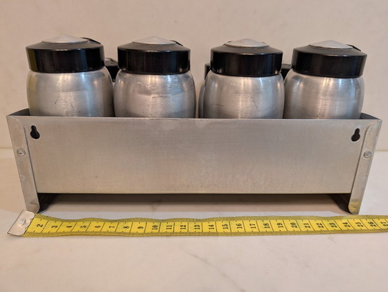 Vintage Fifties American Kromex Spice Rack MCM – Kitchen accessories, Plastic, Aluminium (photo 6 of 8)