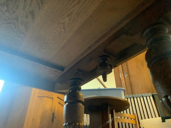 Image 1 of Solid oak coffee table