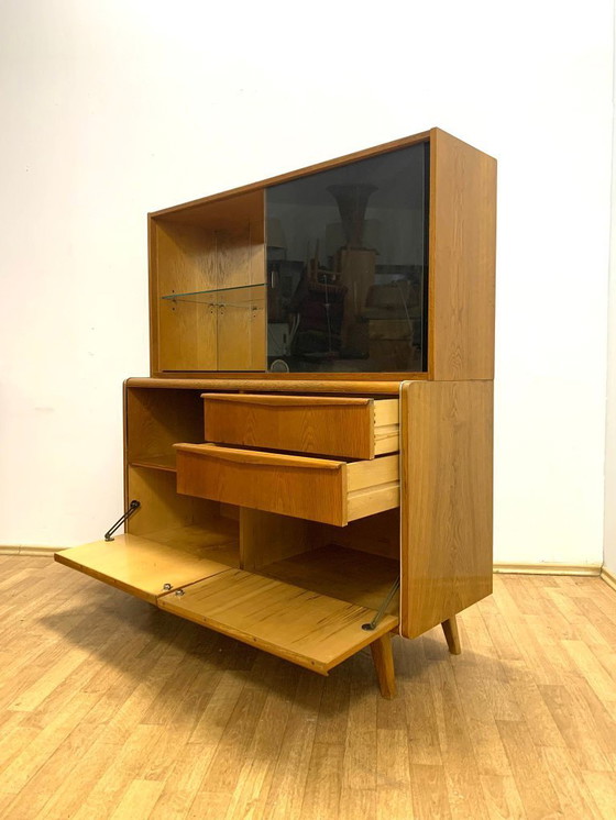 Image 1 of Cómoda retro con extensión, Bohumil Landsman, década de 1960, Checoslovaquia