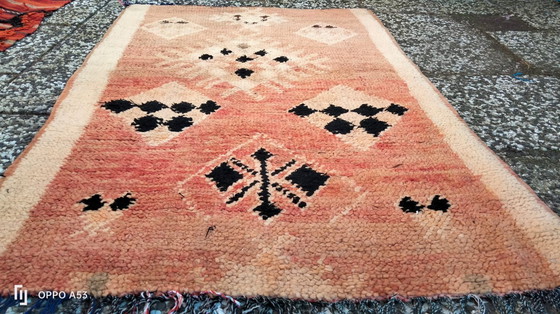 Image 1 of Handgeknoopt Berber kleed wol 133x90cm