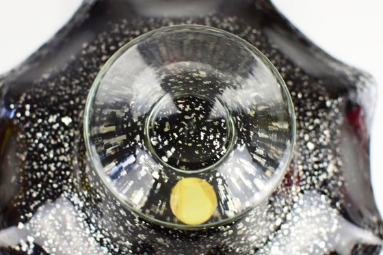 Image 1 of Vintage Mondgeblazen Glazen Schaal