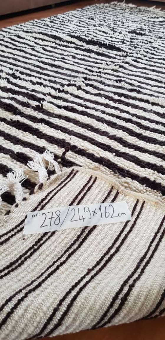 Image 1 of Handgeknoopt Berber kleed wol 249x162cm