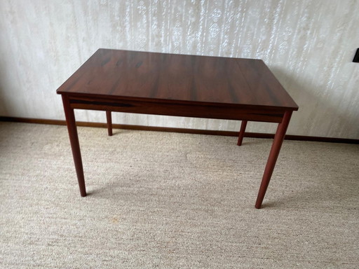 Rosewood dining room table '60s/'70s