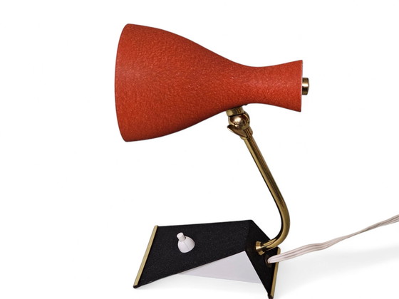 Image 1 of Pair of bedside lamps / table lamps, Mid-Century