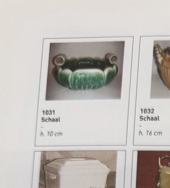 Faïenceries de Thulin, Art Deco Turquoise Ceramic Centrepiece with Drip Glaze, Belgium, circa 1930s (photo 12 of 13)