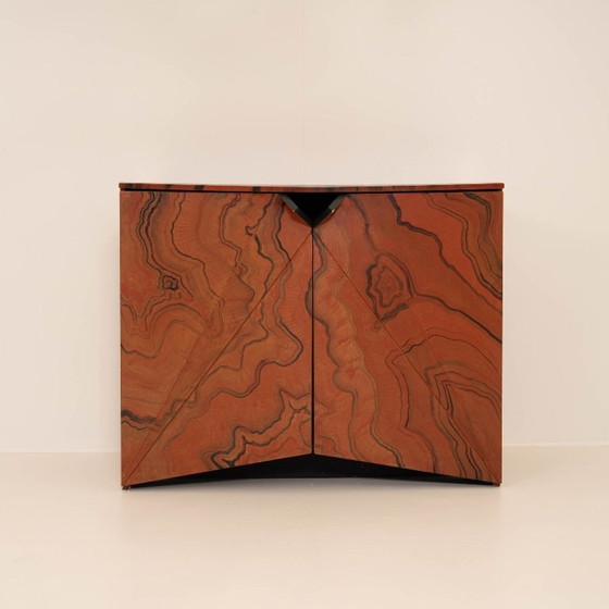 Image 1 of Bellissimo mobile asiatico dipinto a mano