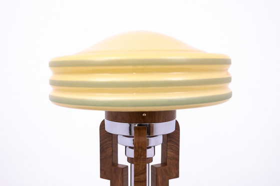 Image 1 of Art Deco table lamp, mid 20th century from Poland.