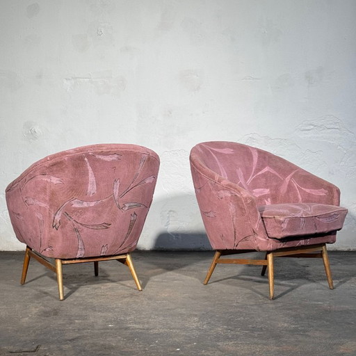 Twee Judit-fauteuils, Hongaars design, jaren 60