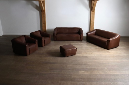 De Sede DS-47 seating group in buffalo leather, 1970s