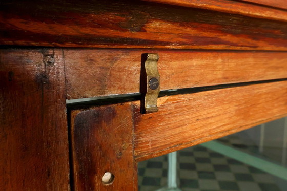 Image 1 of Vintage Vitrine wood 