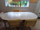Ovale eettafel