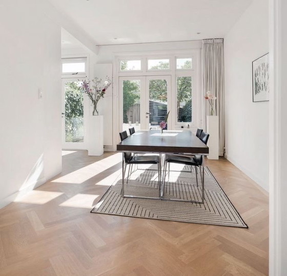 Image 1 of B&B Italia tuigleren design stoelen zwart chroom