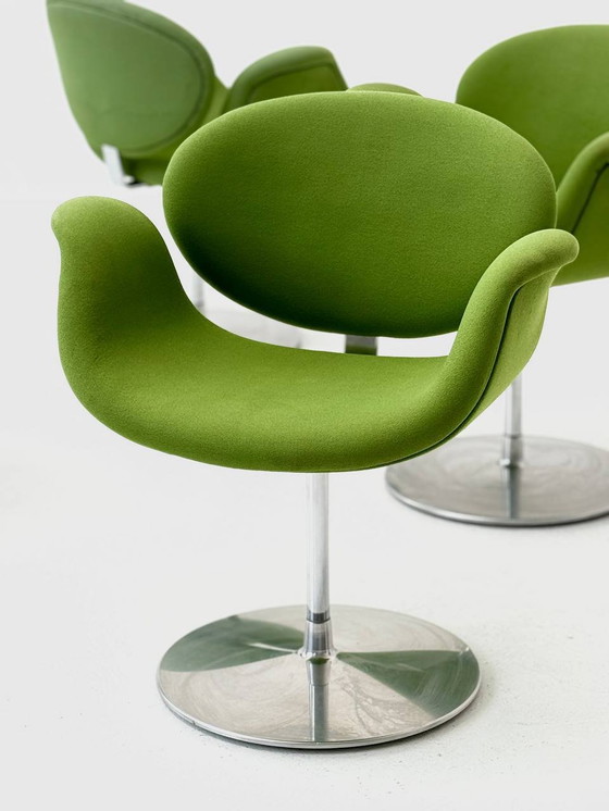 Image 1 of Set of 4 Little Tulip swivel chairs by Pierre Paulin for Artifort, 1970s