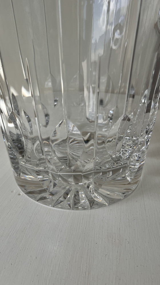 Image 1 of Handgeslepen kristallen champagnekoeler, merk Lemberg Goebel, genummerde editie