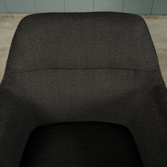 Image 1 of Set di 8 sedie girevoli / sedie da pranzo - Kick Ravi - Nero