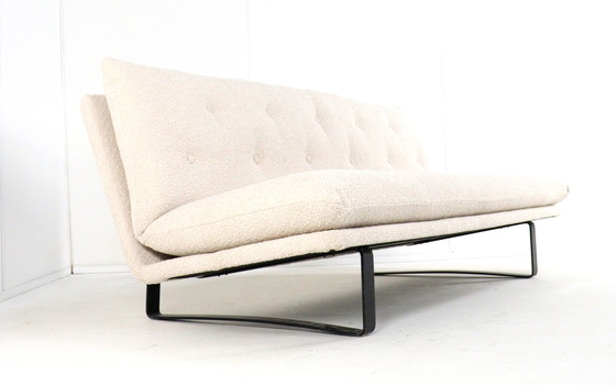 Image 1 of Kho Liang Ie per Artifort Divano a 3 posti C684 nuovo rivestimento vintage