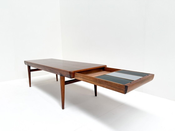 Image 1 of Table basse en palissandre Johannes Andersen pour CFC Silkeborg, Danemark