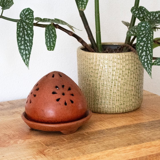 Image 1 of Indonesian Sasak Earthenware Tealight Holder