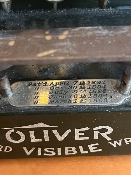 Oliver standard Visible writer No. 4 – Objetos decorativos, Hierro fundido, Metal (photo 3 of 7)