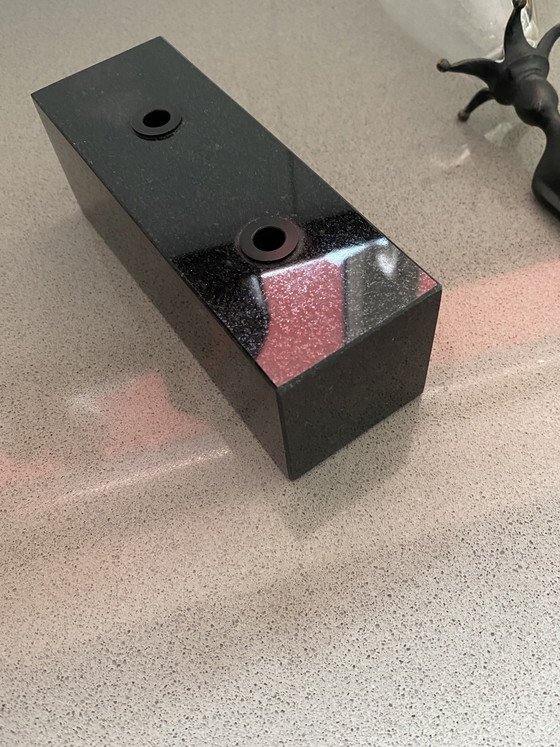 Image 1 of 2x champagneflutes op bronzen steel. Arti Hove