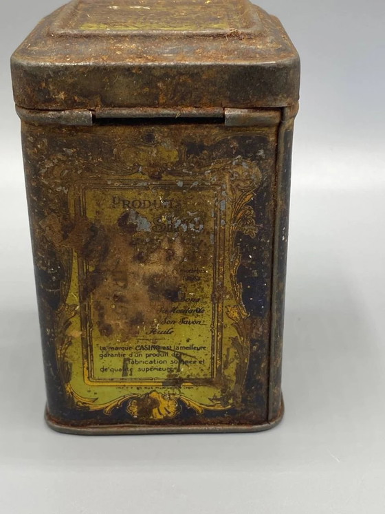 Casino Cocoa Box - Lithographed Tin - Luchard-Perrachon - Saint-Étienne - – Decorative Objects, Art Nouveau (photo 3 of 5)