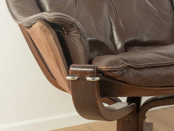 Image 1 of FALCON chair with footstool, Sigurd Ressell for Vatne Møbler, Vintage