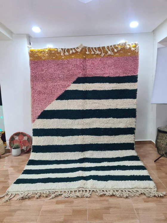Handgefertigter marokkanischer Teppich, reine Wolle, 3x2 m. – Teppiche & Läufer, Wool (photo 7 of 7)