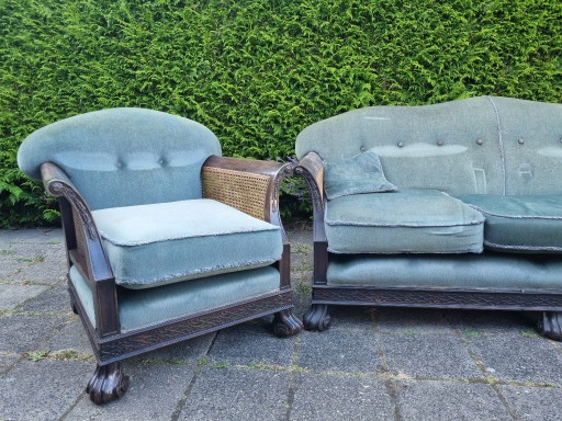 Conjunto de sofás vintage fabricado en los Países Bajos por Pander.