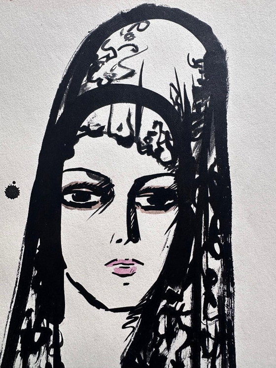 Image 1 of Kees van Dongen Espagnole pochoir 1925