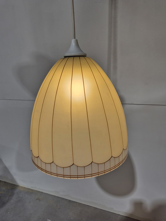 Image 1 of Lampada a sospensione vintage in vetro Doria leuchten