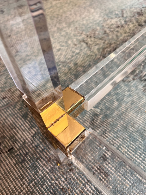 Image 1 of Hollywood regency coffee table 