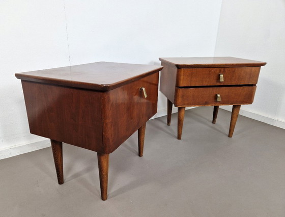 Image 1 of Deux tables de chevet vintage | Années 1960