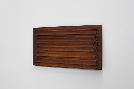 Image 1 of 16th Century oak carved Gothic Panel, Belgium