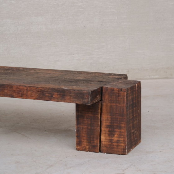 Image 1 of Mesa de centro antigua francesa hecha a medida por un artista