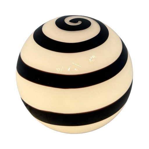 Ilu Di Vetro - Zebra/Swirl Table Lamp Ø24cm Version