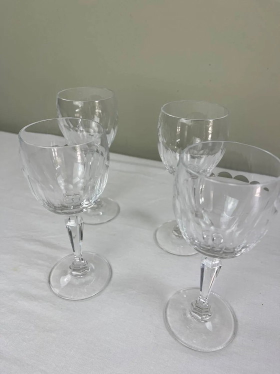 Calice da vino in cristallo – Bicchieri e caraffe, Crystal, Glass, Vintage (photo 4 of 10)