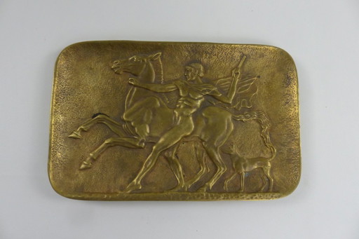Max Le Verrier, large Bellerophon platter.