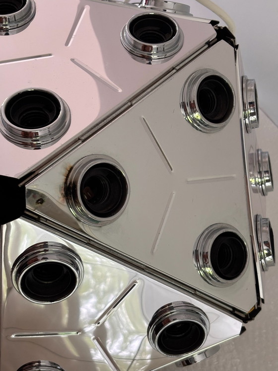 Taraxacum 88 S1 Pendant Lamp Achille Castiglioni For Flos 1988 Polished Aluminum 60 Bulbs Collector Design (photo 10 of 15)
