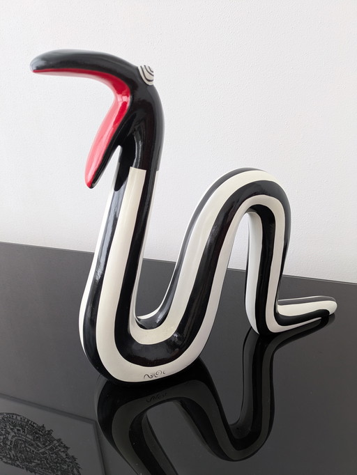 Decorative object by Niloc Pests 'moving snake' no. 9 of 15