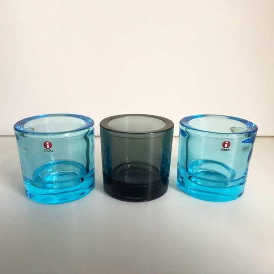 Image 1 of Iittala KIVI Marimekko photophore Heikki Orvola XL 80mm