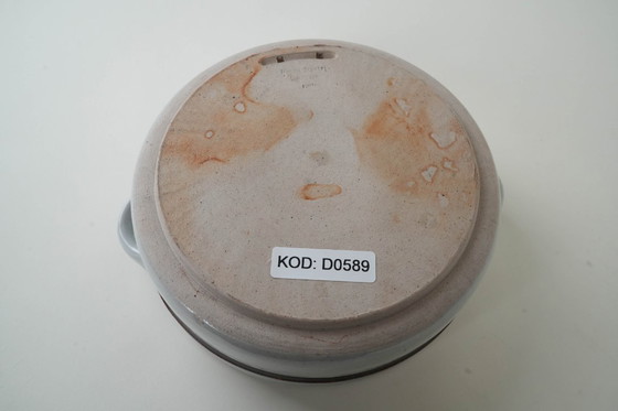 Image 1 of Bol en céramique, design danois, années 1970, fabriqué par Hanne Stentøj