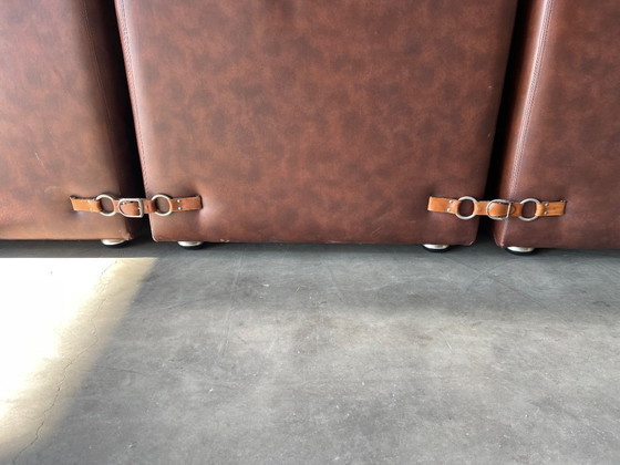 Image 1 of Italiaanse Mid Century Moderne modulaire lounge stoelen-sofa, 1960