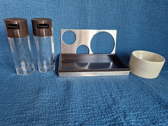 Image 1 of Sanbonet Italia Öl- und Essig-Set aus den 1970er Jahren