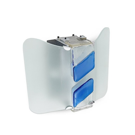 Image 1 of Paar Muranoglas-Applikationen, 80er Jahre